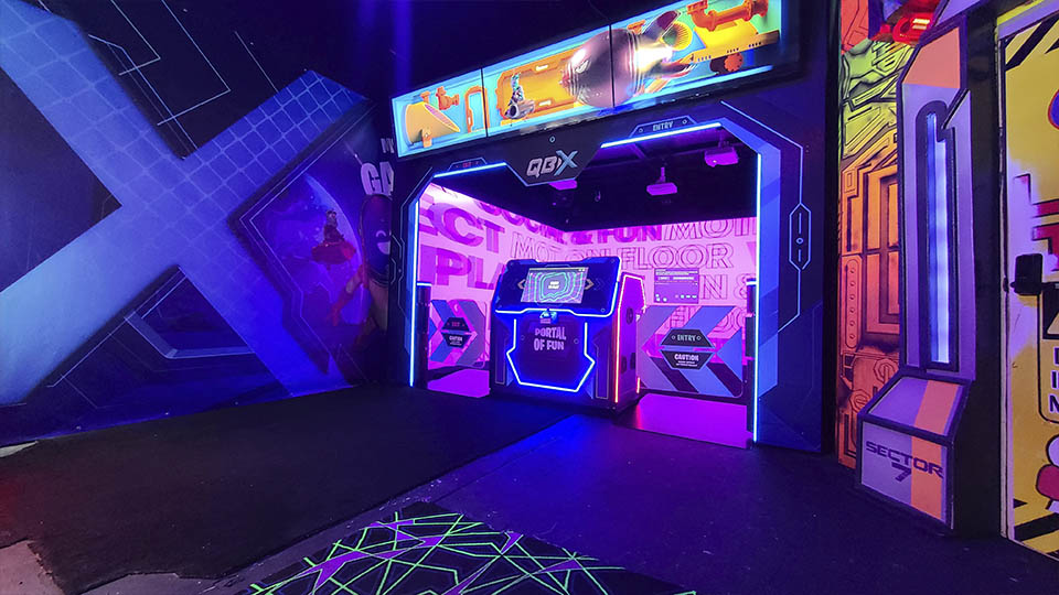 QBIX — Portal of Fun entrance